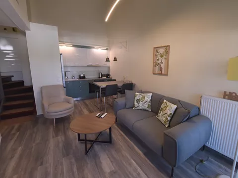 Artemis - Διαμέρισμα με πατάρι στο κέντρο της Ερέτριας Σαλόνι