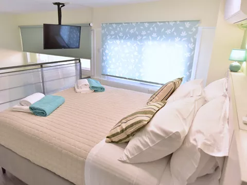 Artemis - Διαμέρισμα με πατάρι στο κέντρο της Ερέτριας Υπνοδωμάτιο 1 πατάρι