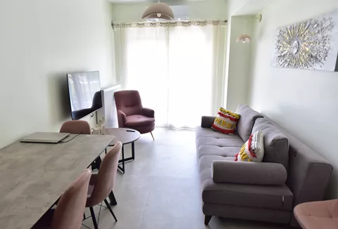 Apollo - Οικογενειακό διαμέρισμα στο κέντρο της Ερέτριας Σαλόνι