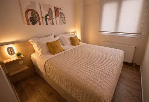 Apollo - Οικογενειακό διαμέρισμα στο κέντρο της Ερέτριας Υπνοδωμάτιο 1