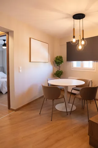 Athena - Family apartment at the center of Eretria  Dining room
