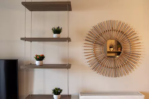 Poseidon - Luxury apartment at the center of Eretria Living room