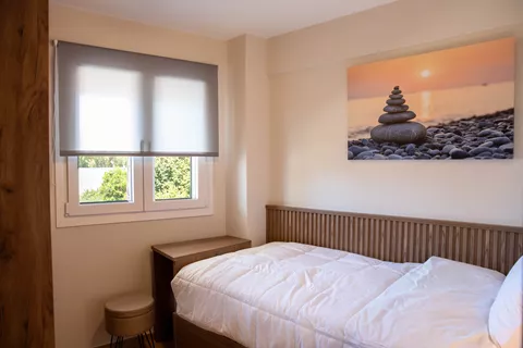 Poseidon - Luxury apartment at the center of Eretria Bedroom 2